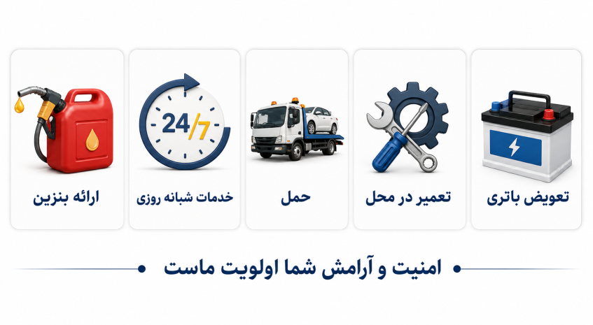 خدمات امداد خودرو بهبودی